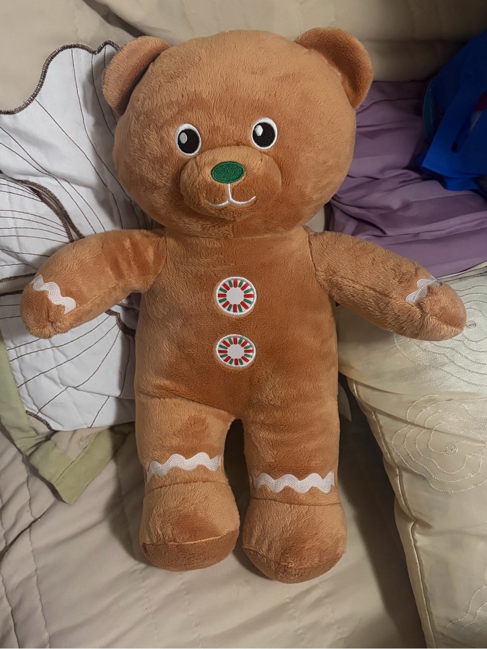 Build a bear gingerbread bear like new